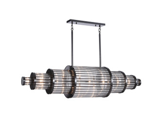 Waldorf LED Chandelier in Polished Gunmetal (192|HF1920-GM)