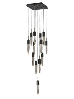 Aspen LED Pendant in Black (192|HF1905-13-AP-BK)