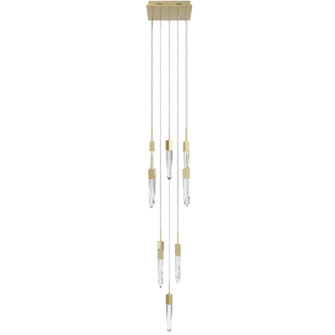 Aspen LED Pendant in Brushed Brass (192|HF1905-13-AP-BB-C)