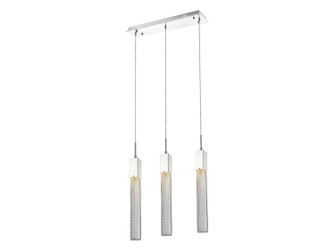 Boa LED Pendant in Polished Chrome (192|HF1900-3-BOA-CH)