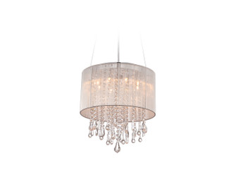 Beverly Dr. Eight Light Dual Mount/Flush & Hanging in Silver Silk String (192|HF1501-SLV)