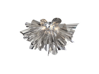 Bowery Lane LED Flush Sconce in Chrome (192|HF1304-CH)