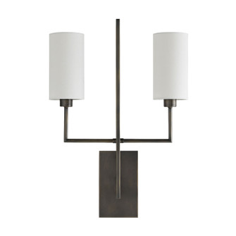 Blade Two Light Wall Sconce in Aged Bronze (314|DB49016)