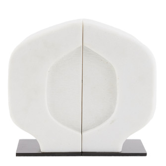 Saffron Bookends, Set of 2 in Ivory (314|9309)