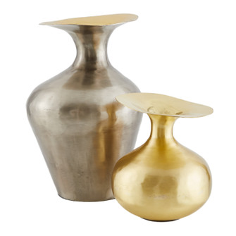Selphine Vases, Set of 2 in Vintage Silver (314|6961)