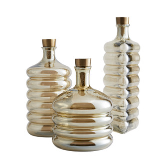 Fiona Decanters Set of 3 in Smoke Luster (314|4788)