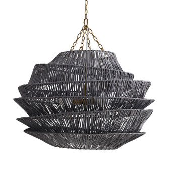 Barton Three Light Pendant in Dark Gray Wash (314|45085)