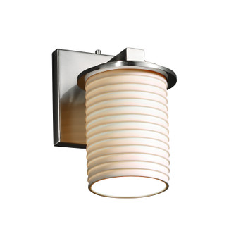 Limoges One Light Wall Sconce in Brushed Nickel (102|POR-8771-10-SAWT-NCKL)