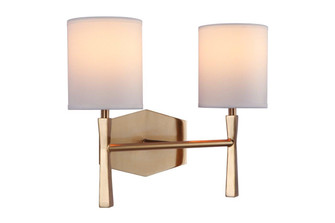 Chatham Two Light Vanity in Satin Brass (46|16014SB2)