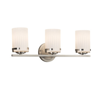 Fusion LED Bath Bar in Brushed Nickel (102|FSN-8453-10-RBON-NCKL-LED3-2100)