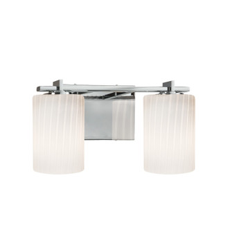 Fusion Two Light Bath Bar in Polished Chrome (102|FSN-8442-10-RBON-CROM)