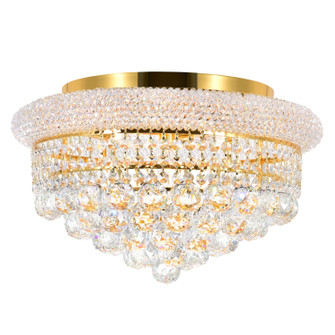 Empire Five Light Flush Mount in Gold (401|8001C18G)