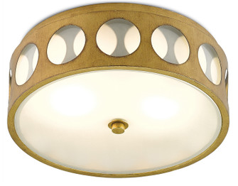 Go-Go Two Light Flush Mount in Brass (142|9999-0019)