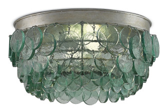 Braithwell Two Light Flush Mount in Silver Leaf (142|9999-0013)