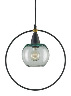 Moorsgate Collection One Light Pendant in Blacksmith/Old Brass (142|9233)