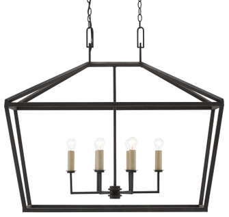 Denison Six Light Lantern in Molé Black (142|9000-0289)