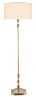 Pilare Collection One Light Floor Lamp in Shiny Gold (142|8000-0098)