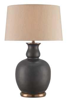 Ultimo One Light Table Lamp in Matte Black/Antique Brass (142|6244)