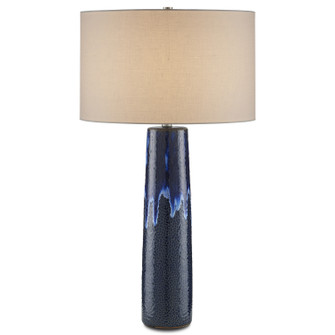 Kelmscott One Light Table Lamp in Reactive Blue (142|6000-0801)