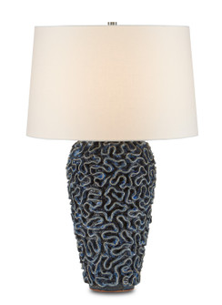 Milos One Light Table Lamp in Blue (142|6000-0745)
