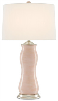 Ondine Blush Table Lamp One Light Table Lamp in Blush/Silver Leaf (142|6000-0236)