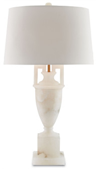 Clifford White Table Lamp One Light Table Lamp in Natural/Coffee Bronze (142|6000-0035)