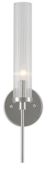 Bellings Collection One Light Wall Sconce in Polished Nickel/Clear (142|5800-0005)