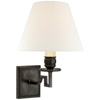 Dean One Light Wall Sconce in Gun Metal (268|AH 2000GM-L)
