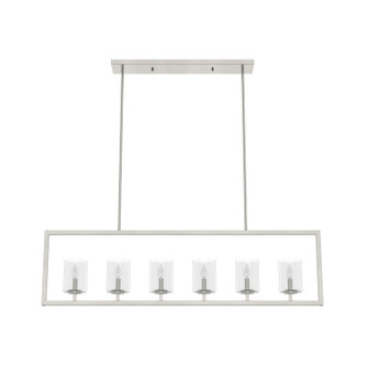 Kerrison Six Light Chandelier in Brushed Nickel (47|19549)