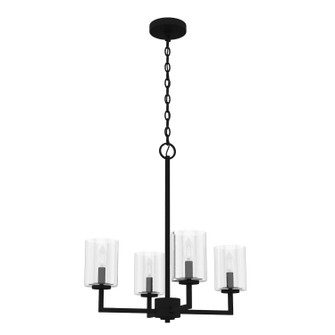 Kerrison Four Light Chandelier in Natural Black Iron (47|19536)