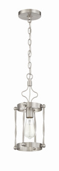 Jolenne One Light Mini Pendant in Brushed Polished Nickel (46|57091-BNK)