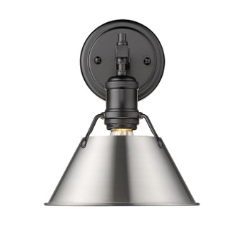 Orwell One Light Bath Vanity in Matte Black (62|3306-BA1 BLK-PW)