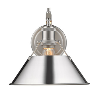 Orwell One Light Wall Sconce in Pewter (62|3306-1W PW-CH)
