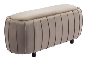 Ghenta Bench in Beige, Black (339|109398)