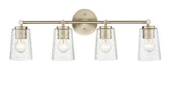 Ashli Four Light Vanity in Modern Gold (59|9234-MG)