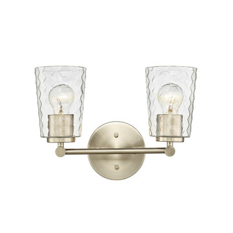 Ashli Two Light Vanity in Modern Gold (59|9232-MG)