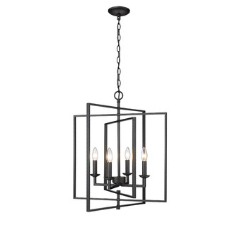 Nellis Four Light Pendant in Matte Black (59|3231-MB)