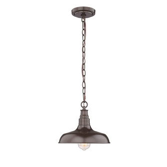 One Light Outdoor Hanging Lantern in Powder Coat Bronze (59|2952-PBZ)