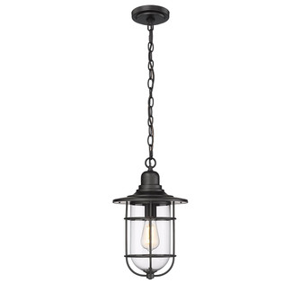 One Light Outdoor Hanging Lantern in Powder Coated Black (59|2932-PBK)
