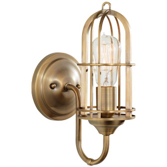 Urban Renewal One Light Wall Sconce in Dark Antique Brass (1|WB1703DAB)