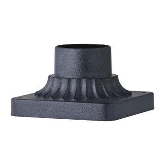 Outdoor Pier Mounts Pier Mount Base in Dark Weathered Zinc (1|PIERMOUNT-DWZ)