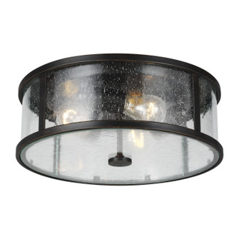 Dakota Three Light Flush Mount in Espresso (1|OL7633ES)