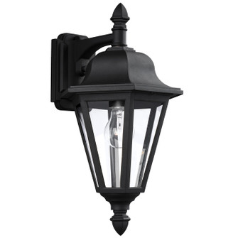 Brentwood One Light Outdoor Wall Lantern in Black (1|8825-12)