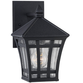 Herrington One Light Outdoor Wall Lantern in Black (1|88131-12)