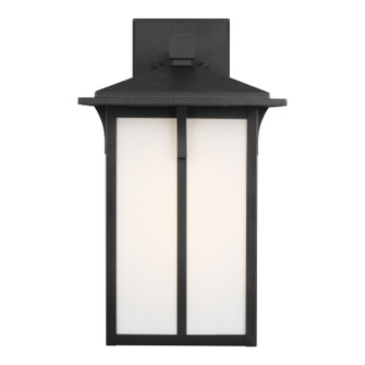 Tomek One Light Outdoor Wall Lantern in Black (1|8752701-12)