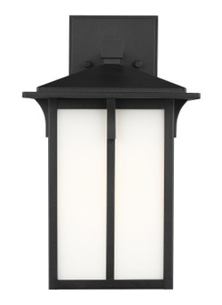 Tomek One Light Outdoor Wall Lantern in Black (1|8652701EN3-12)