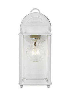 New Castle One Light Outdoor Wall Lantern in White (1|8593-15)