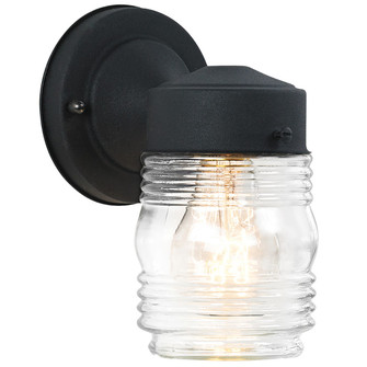 Outdoor Wall One Light Outdoor Wall Lantern in Black (1|8550-12)
