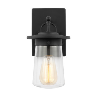 Tybee One Light Outdoor Wall Lantern in Black (1|8508901-12)