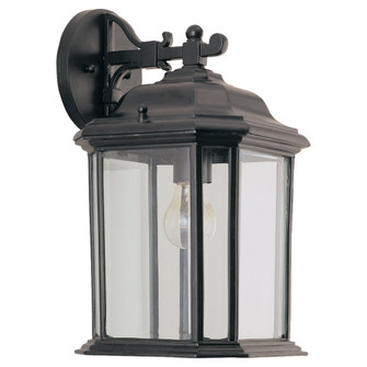 Kent One Light Outdoor Wall Lantern in Black (1|84031-12)